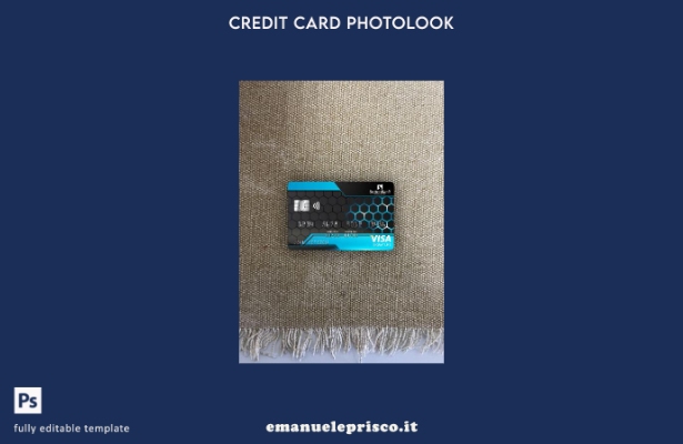 modello frontale photolook con carta firma bancaria USA Sutton in stile verifica